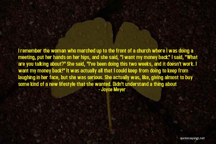 Going Back To Church Quotes By Joyce Meyer