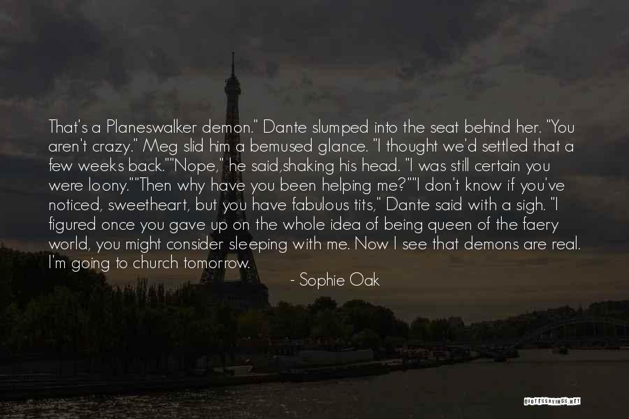 Going Back To Church Quotes By Sophie Oak