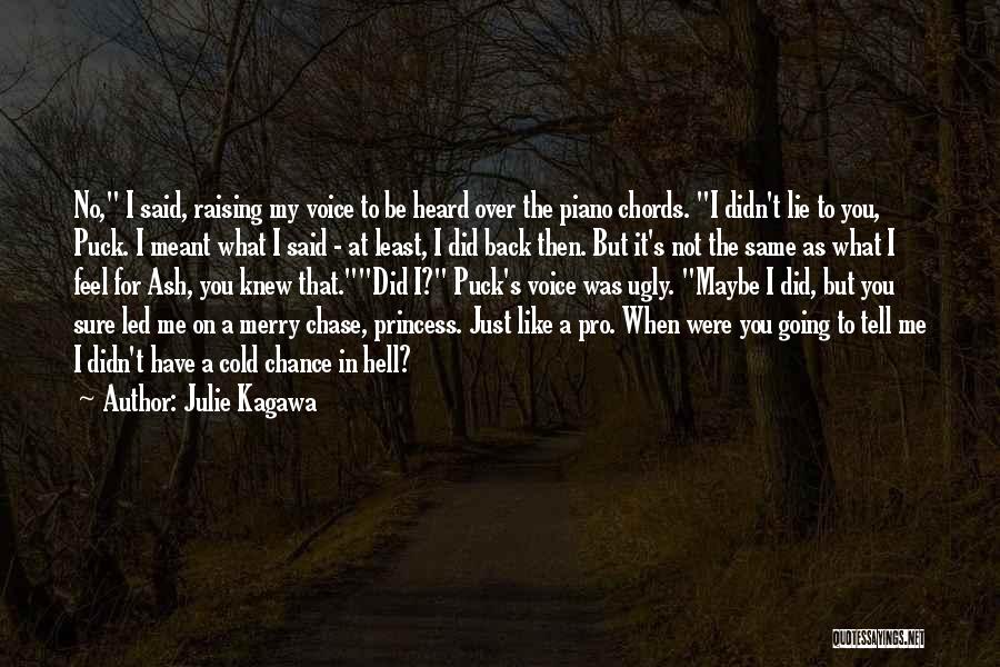 Going Back To Hell Quotes By Julie Kagawa