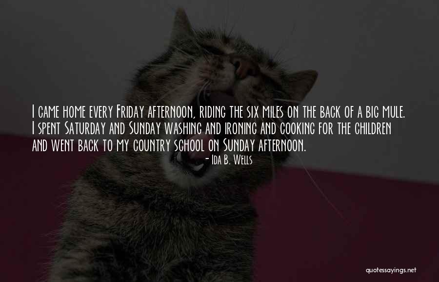 Going Back To Home Country Quotes By Ida B. Wells Going Back To Home Country Quotes By Ida B. Wells