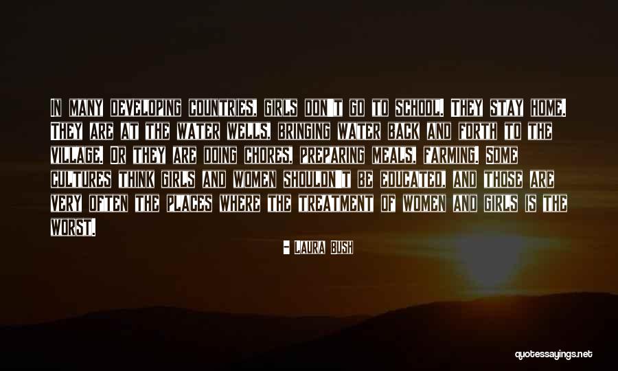 Going Back To Home Country Quotes By Laura Bush Going Back To Home Country Quotes By Laura Bush