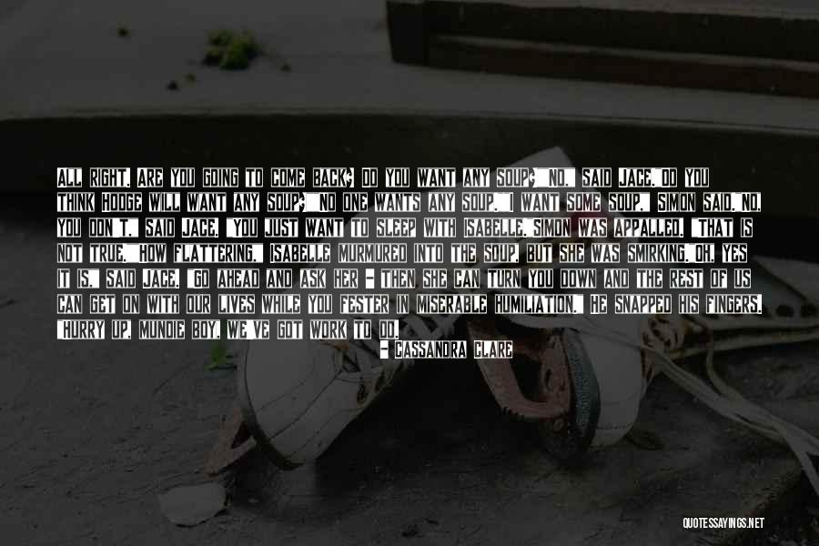 Going Back To Sleep Quotes By Cassandra Clare Going Back To Sleep Quotes By Cassandra Clare