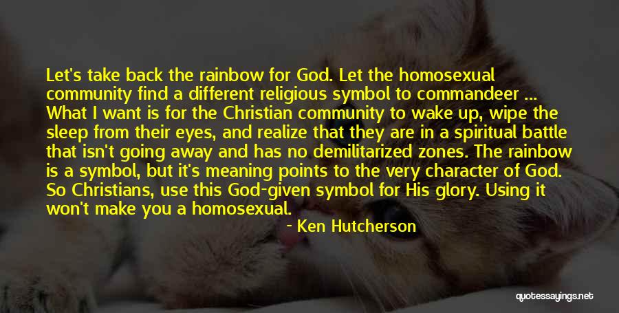 Going Back To Sleep Quotes By Ken Hutcherson