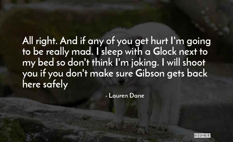 Going Back To Sleep Quotes By Lauren Dane