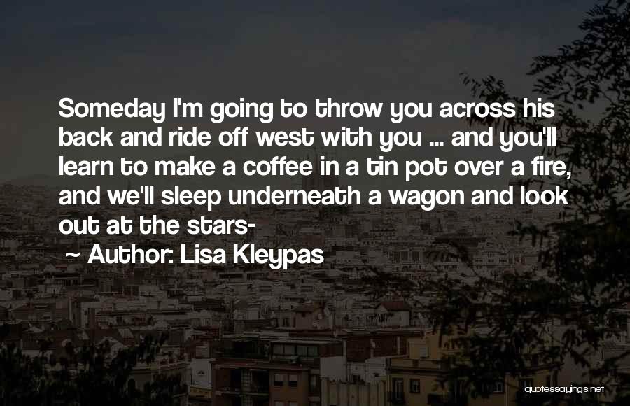 Going Back To Sleep Quotes By Lisa Kleypas