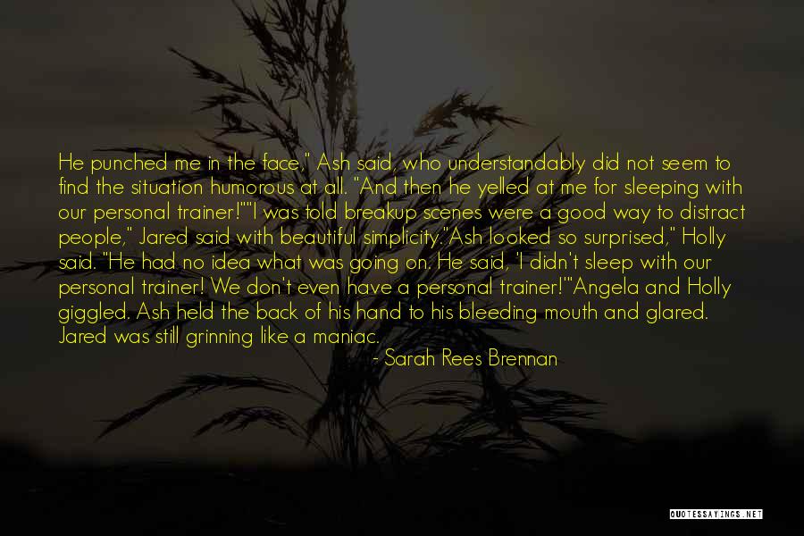 Going Back To Sleep Quotes By Sarah Rees Brennan