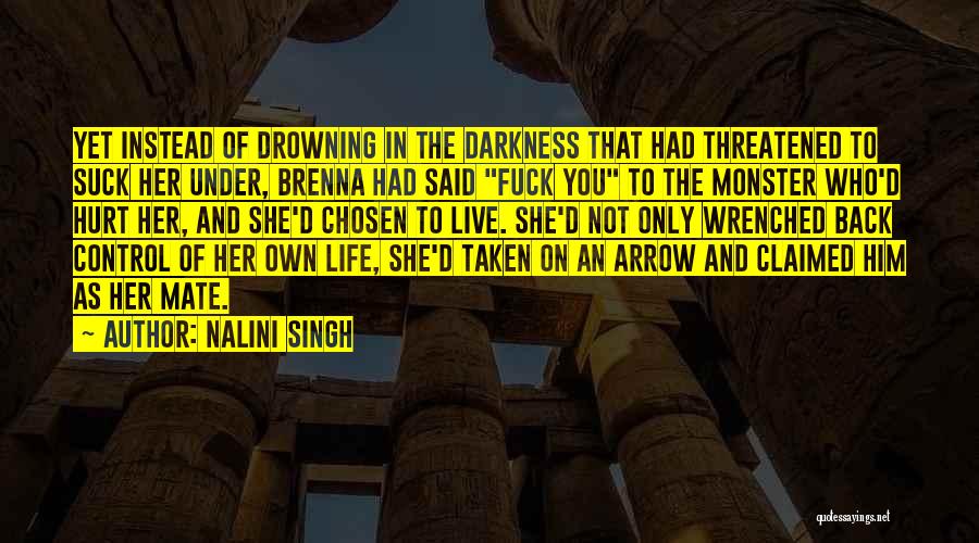 Going Back To Someone Who Has Hurt You Quotes By Nalini Singh