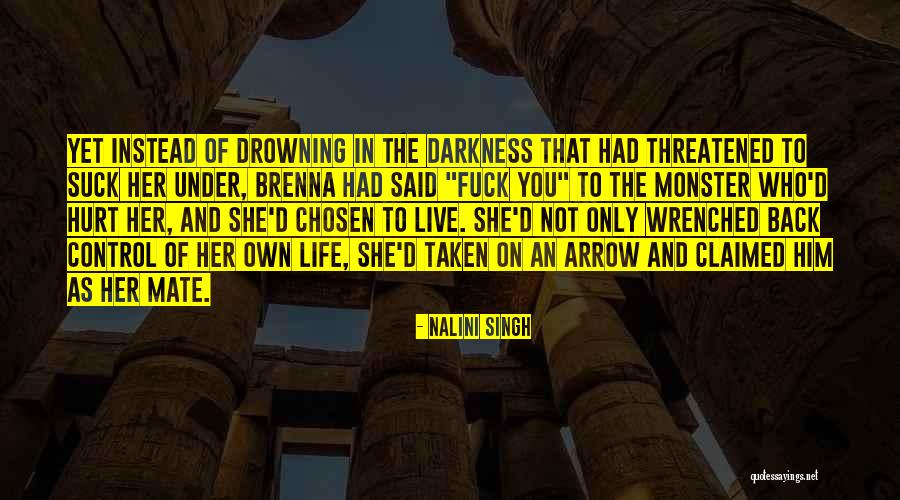 Going Back To Someone Who Has Hurt You Quotes By Nalini Singh