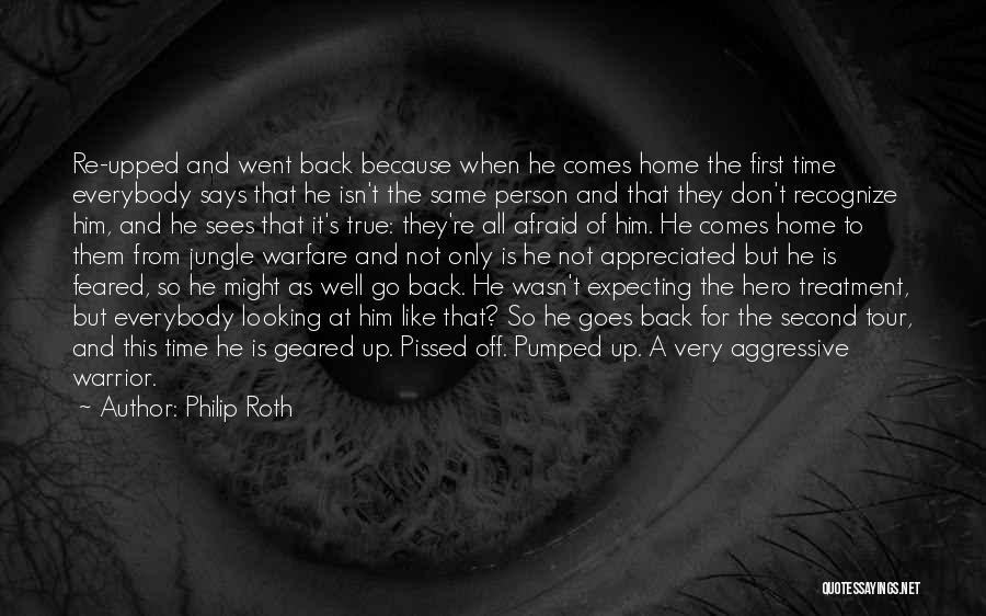 Going Back To The Same Person Quotes By Philip Roth