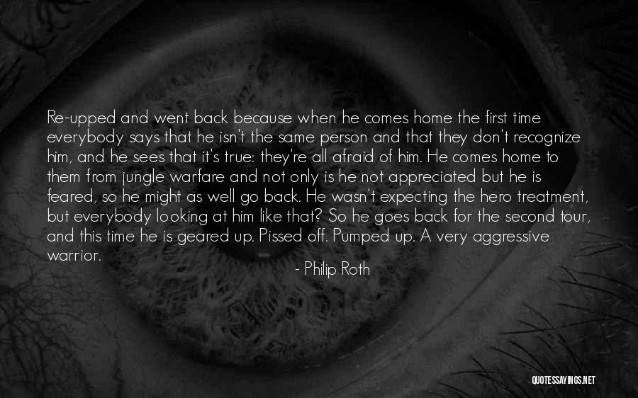 Going Back To The Same Person Quotes By Philip Roth Going Back To The Same Person Quotes By Philip Roth