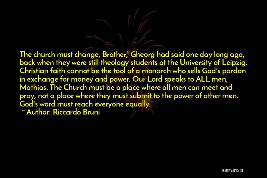 Going Back To University Quotes By Riccardo Bruni