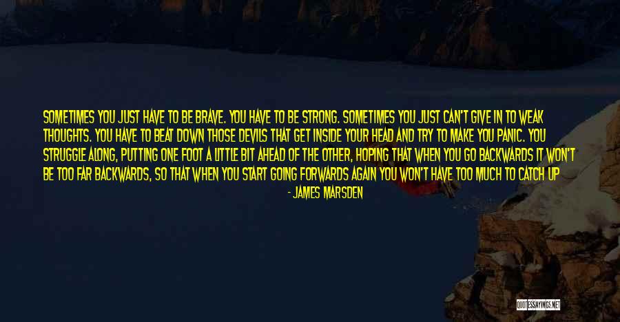 Going Backwards Quotes By James Marsden Going Backwards Quotes By James Marsden