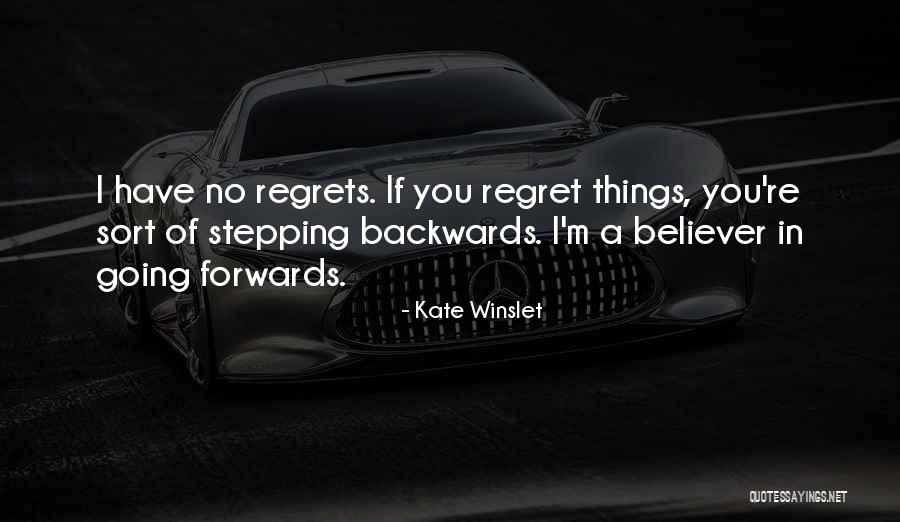 Going Backwards Quotes By Kate Winslet Going Backwards Quotes By Kate Winslet