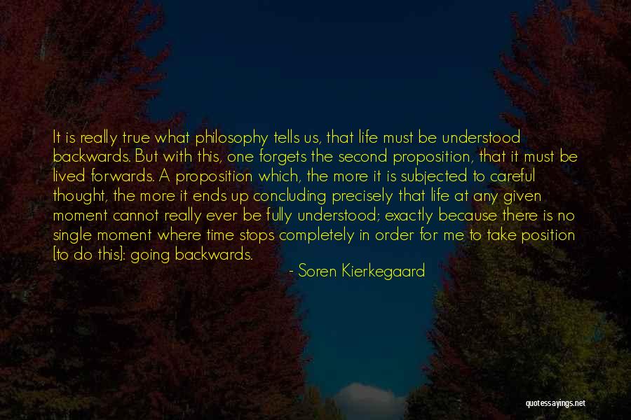 Going Backwards Quotes By Soren Kierkegaard Going Backwards Quotes By Soren Kierkegaard