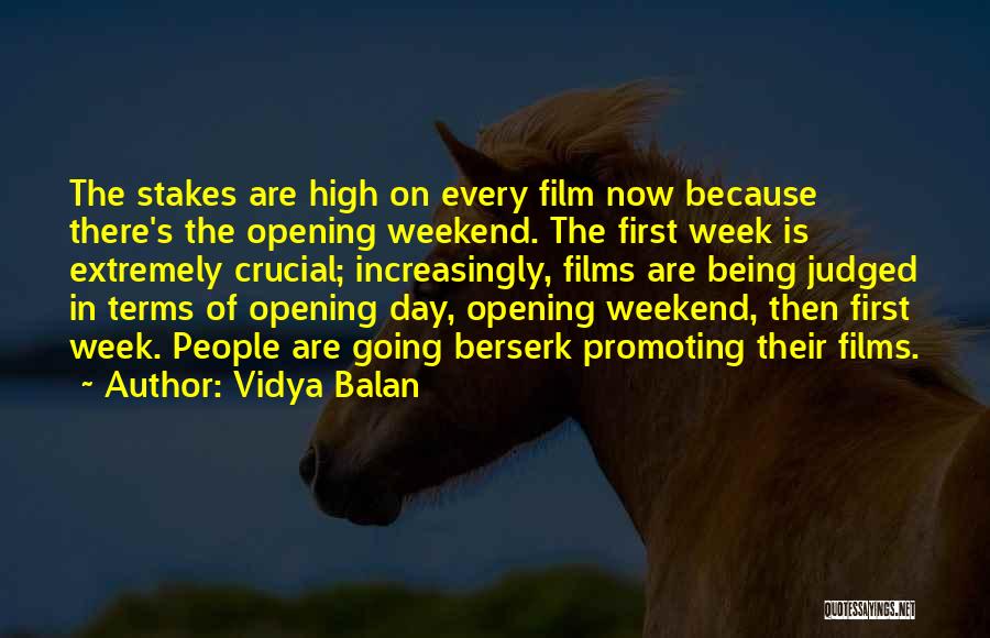 Going Berserk Quotes By Vidya Balan