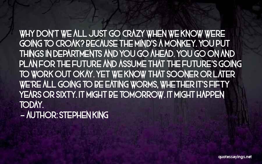 Going Crazy For You Quotes By Stephen King