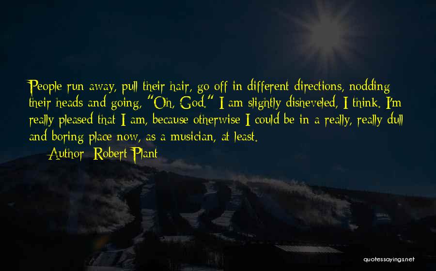 Going Different Directions Quotes By Robert Plant