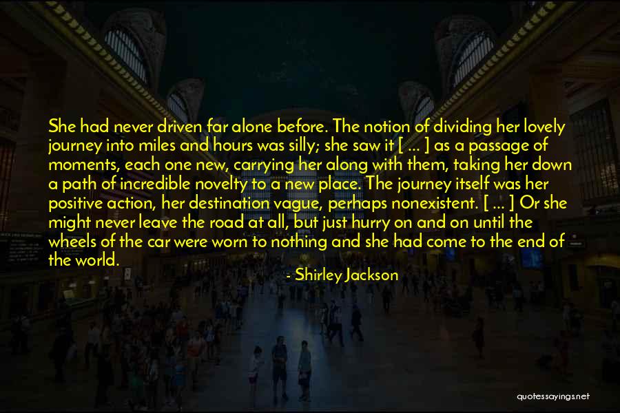 Going Down A New Path Quotes By Shirley Jackson