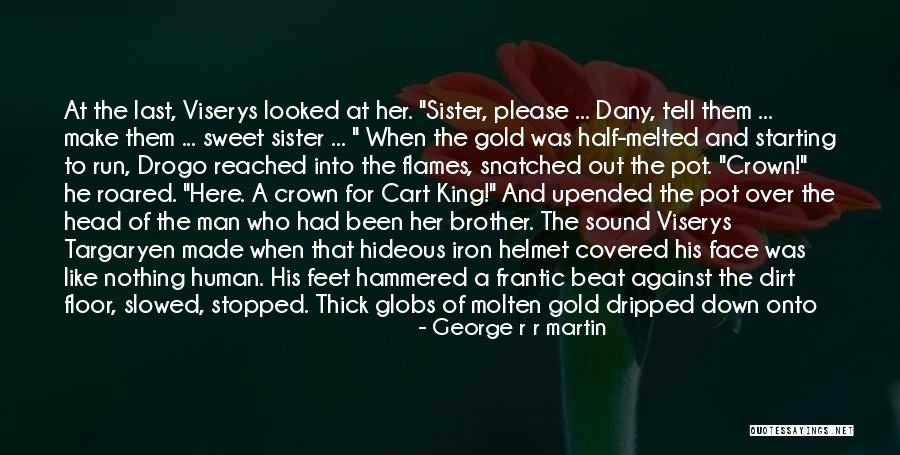 Going Down In Flames Quotes By George R R Martin