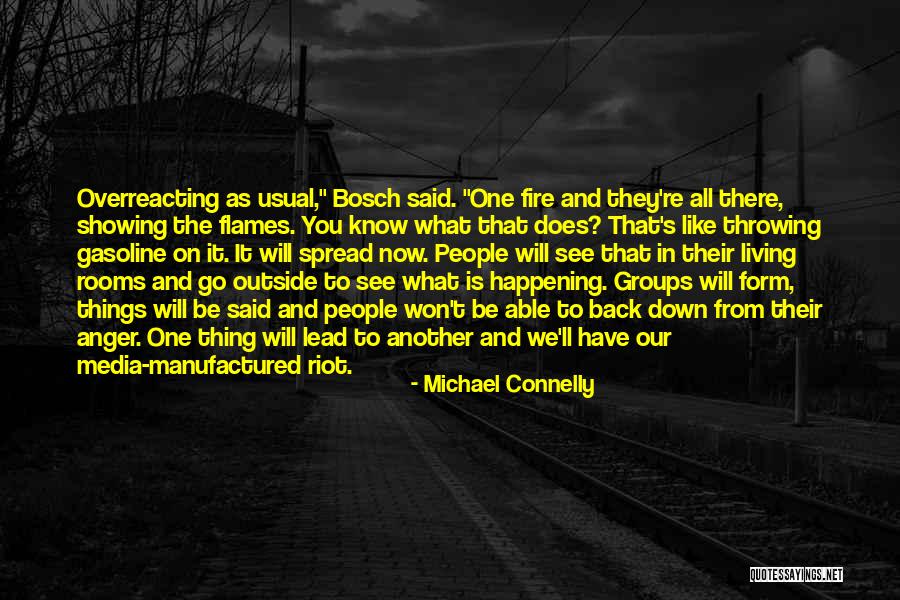 Going Down In Flames Quotes By Michael Connelly