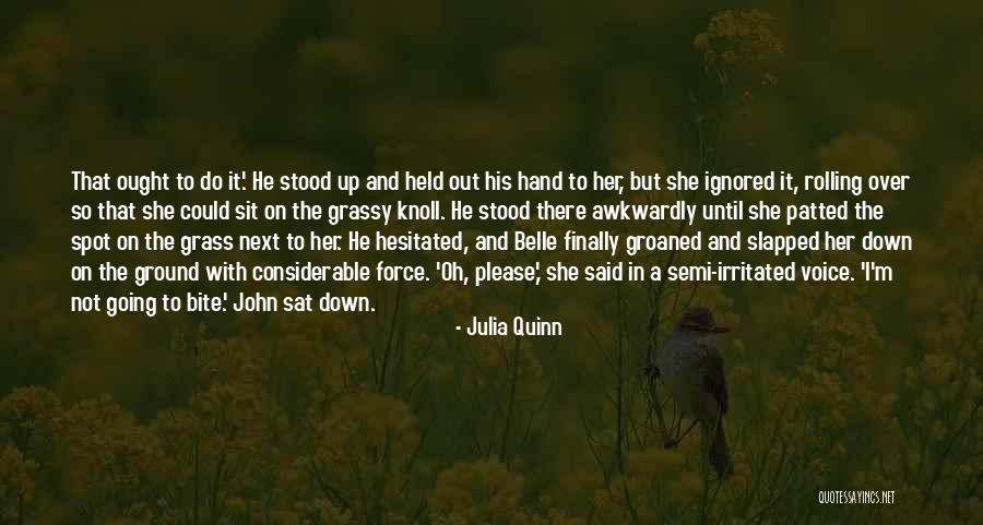 Going Down On Her Quotes By Julia Quinn Going Down On Her Quotes By Julia Quinn