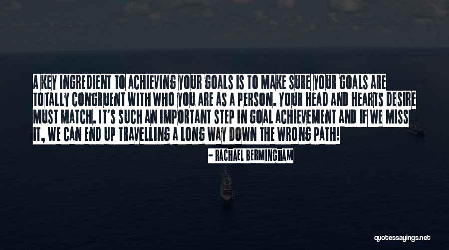 Going Down Wrong Path Quotes By Rachael Bermingham
