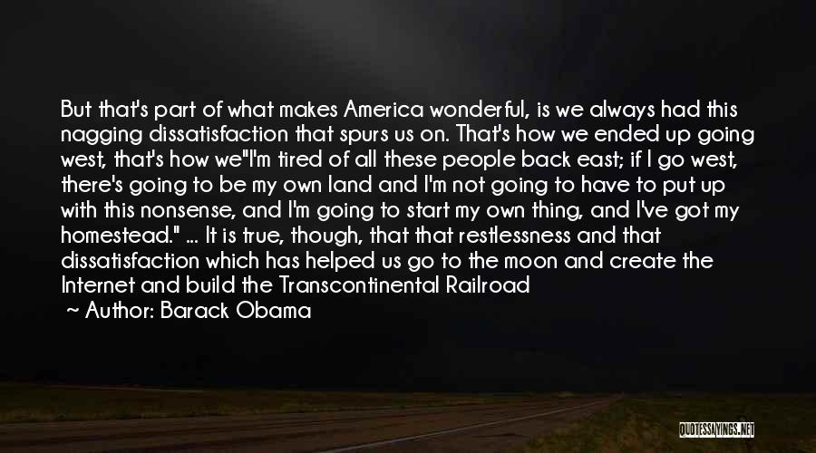 Going East Quotes By Barack Obama