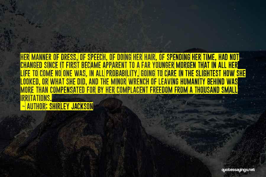 Going Far In Life Quotes By Shirley Jackson