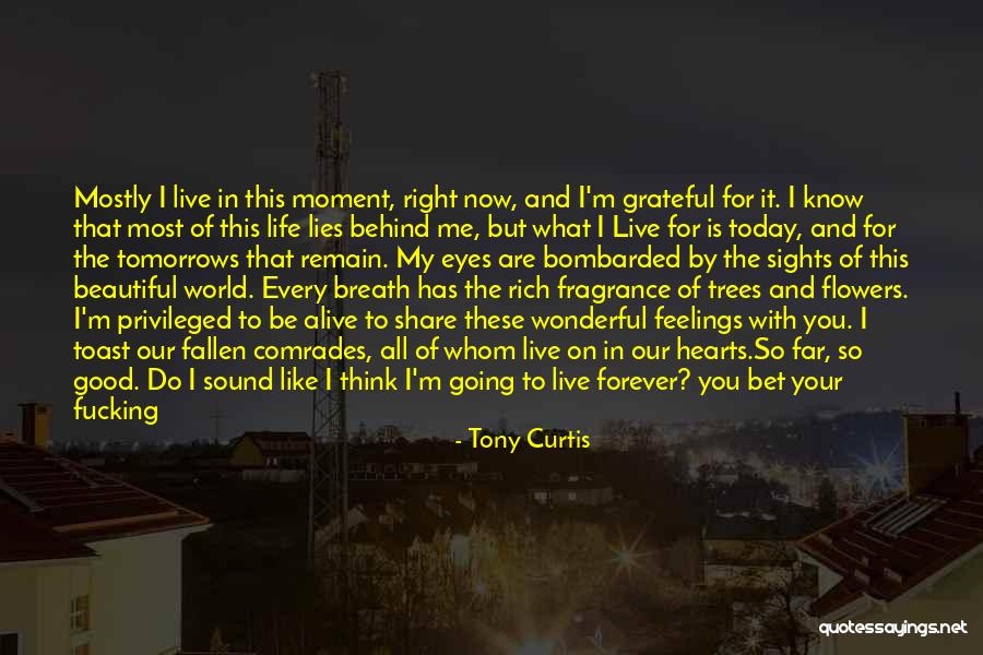 Going Faster Quotes By Tony Curtis