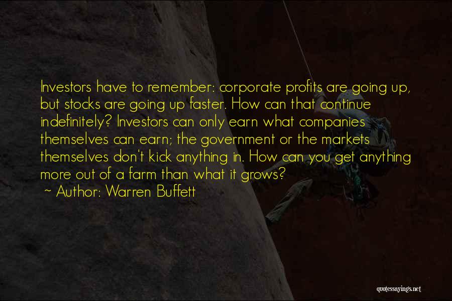 Going Faster Quotes By Warren Buffett