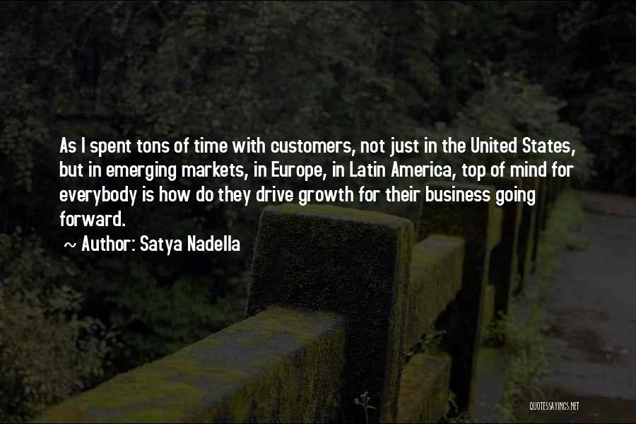 Going For The Top Quotes By Satya Nadella