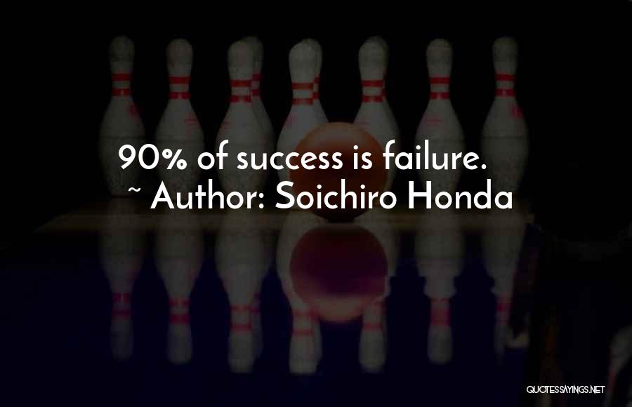 Going From Failure To Success Quotes By Soichiro Honda