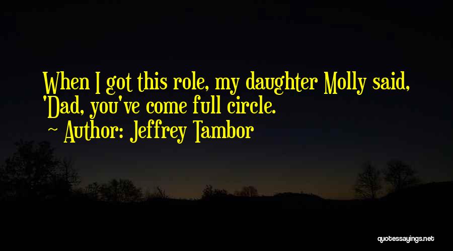 Going Full Circle Quotes By Jeffrey Tambor