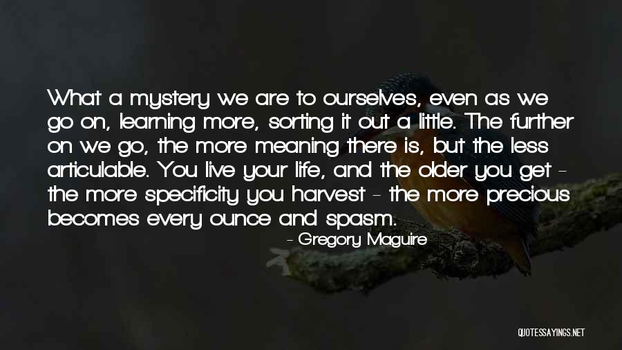 Going Further In Life Quotes By Gregory Maguire Going Further In Life Quotes By Gregory Maguire