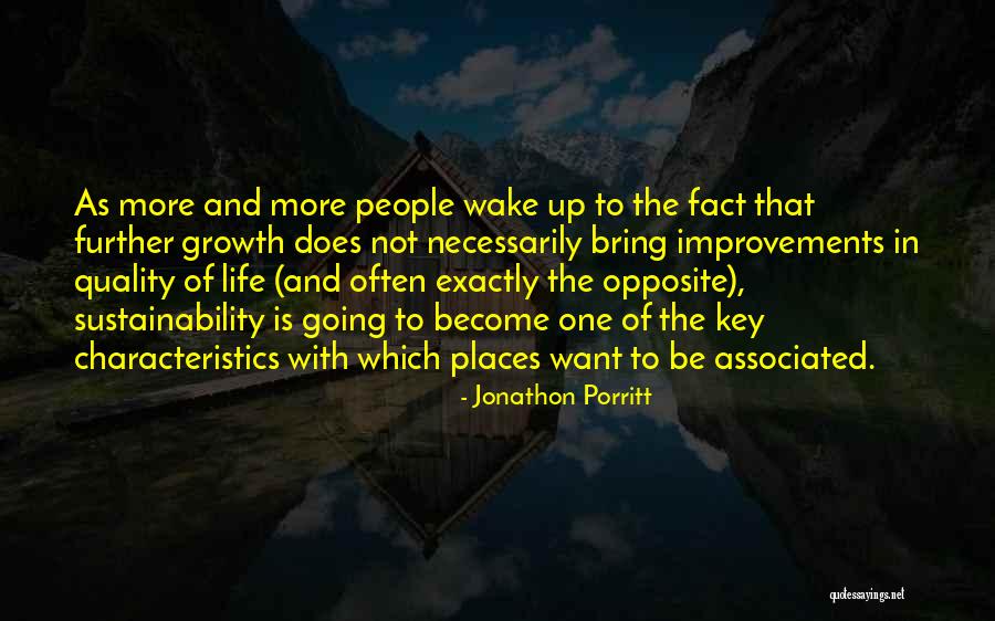 Going Further In Life Quotes By Jonathon Porritt Going Further In Life Quotes By Jonathon Porritt