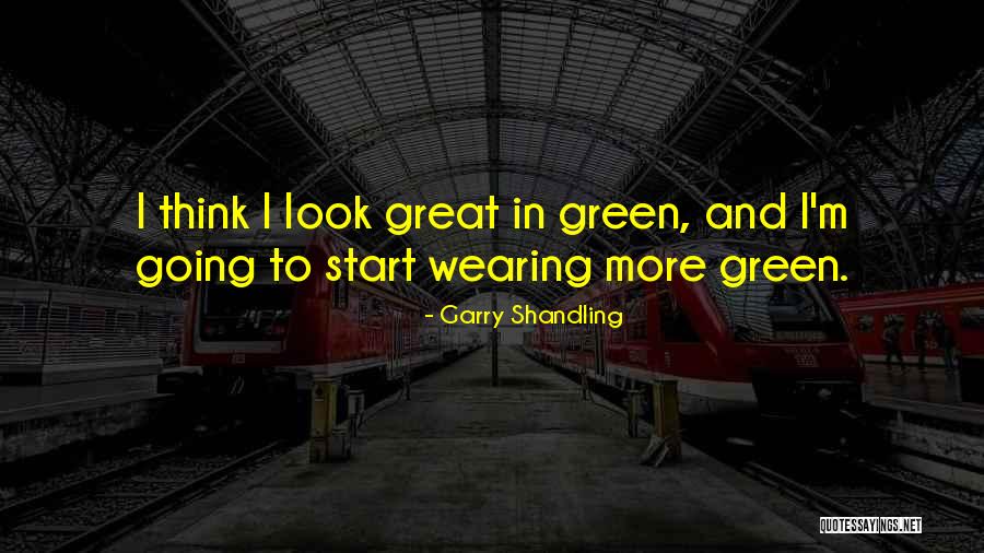 Going Green Quotes By Garry Shandling Going Green Quotes By Garry Shandling