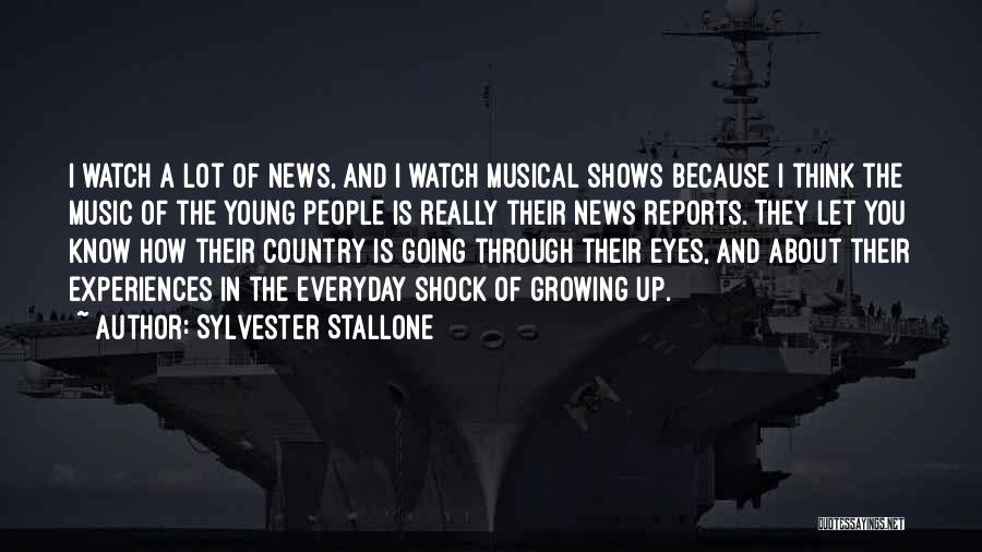 Going Growing Up Quotes By Sylvester Stallone