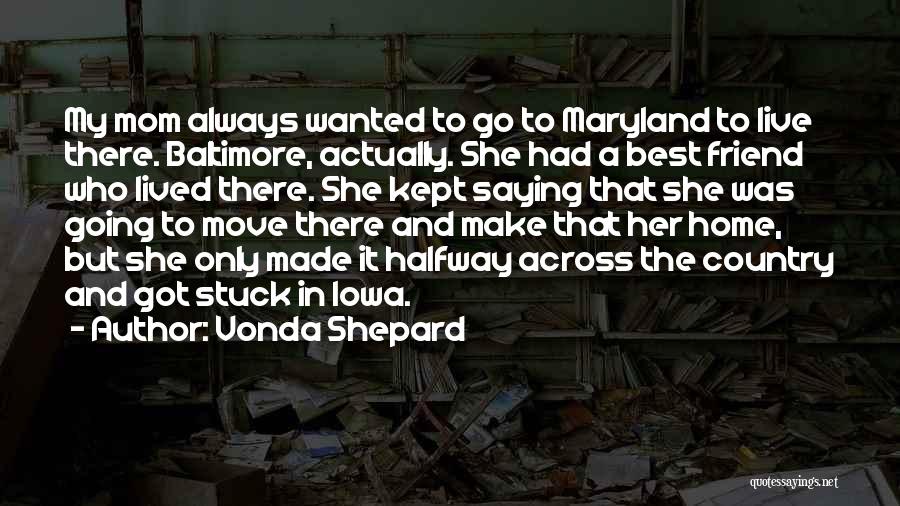 Going Home Best Quotes By Vonda Shepard