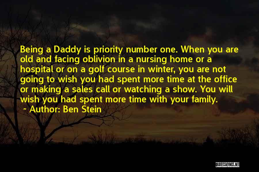 Going Home Family Quotes By Ben Stein