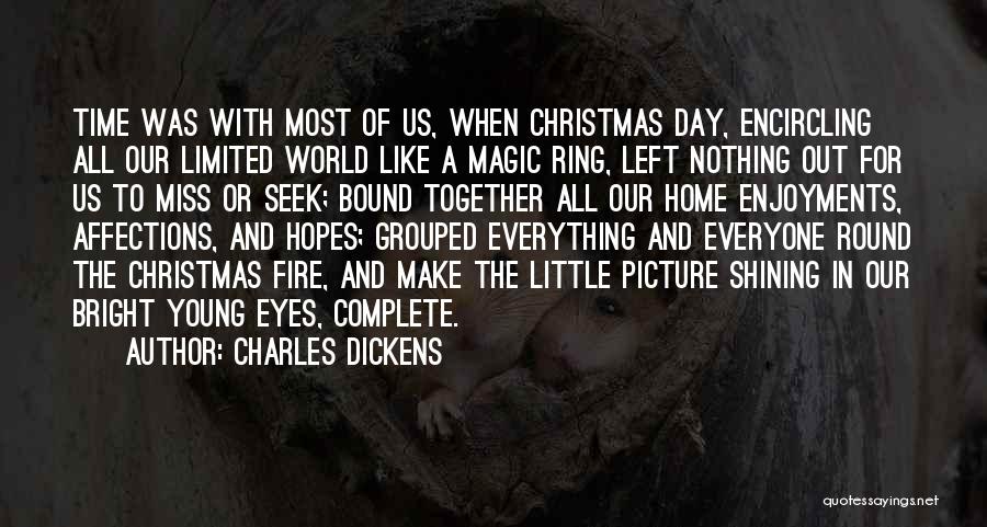 Going Home For Christmas Quotes By Charles Dickens