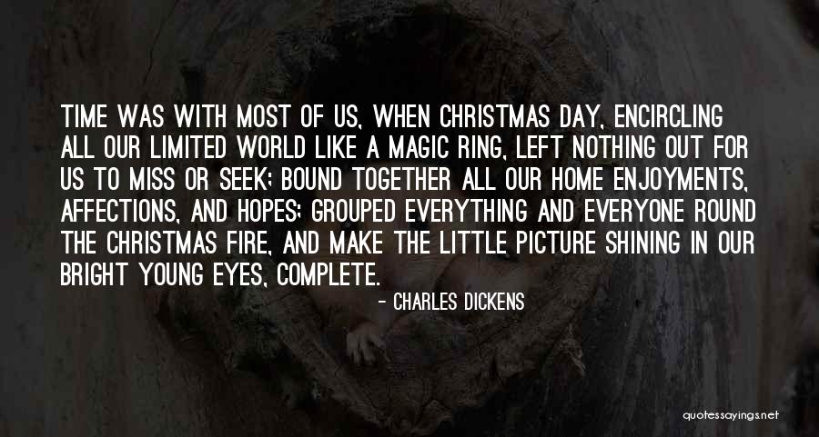 Going Home For Christmas Quotes By Charles Dickens