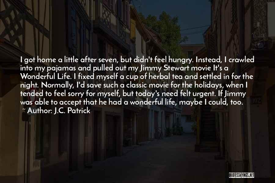 Going Home For The Holidays Quotes By J.C. Patrick