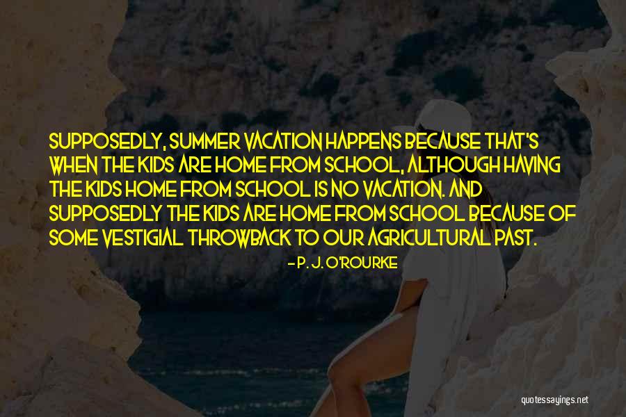 Going Home From Vacation Quotes By P. J. O'Rourke Going Home From Vacation Quotes By P. J. O'Rourke