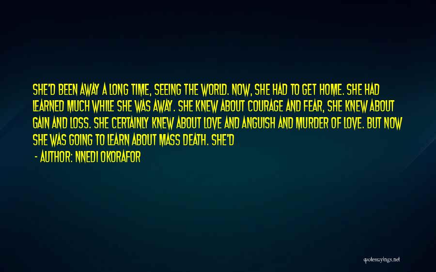 Going Home Quotes By Nnedi Okorafor