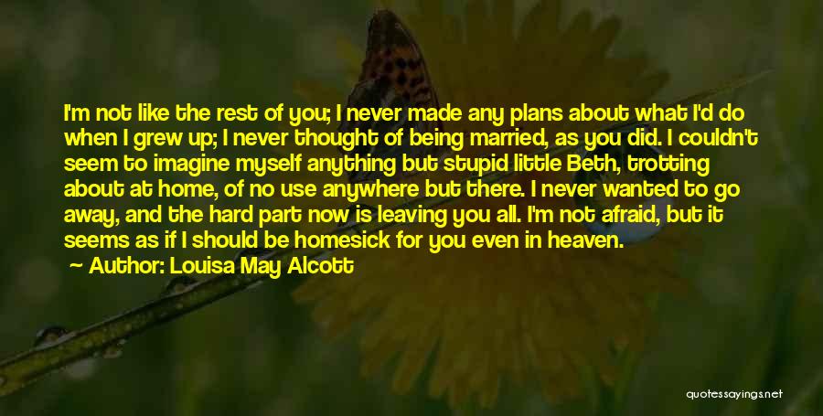 Going Home To Heaven Quotes By Louisa May Alcott