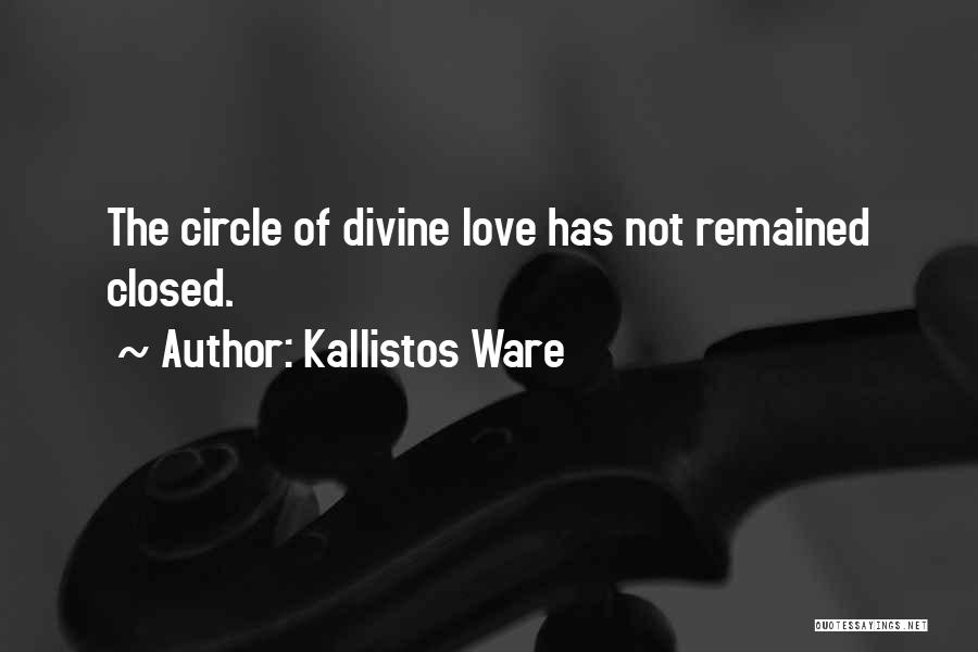 Going In Circles Love Quotes By Kallistos Ware