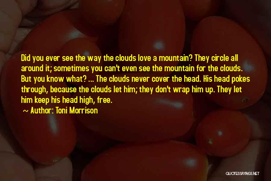 Going In Circles Love Quotes By Toni Morrison