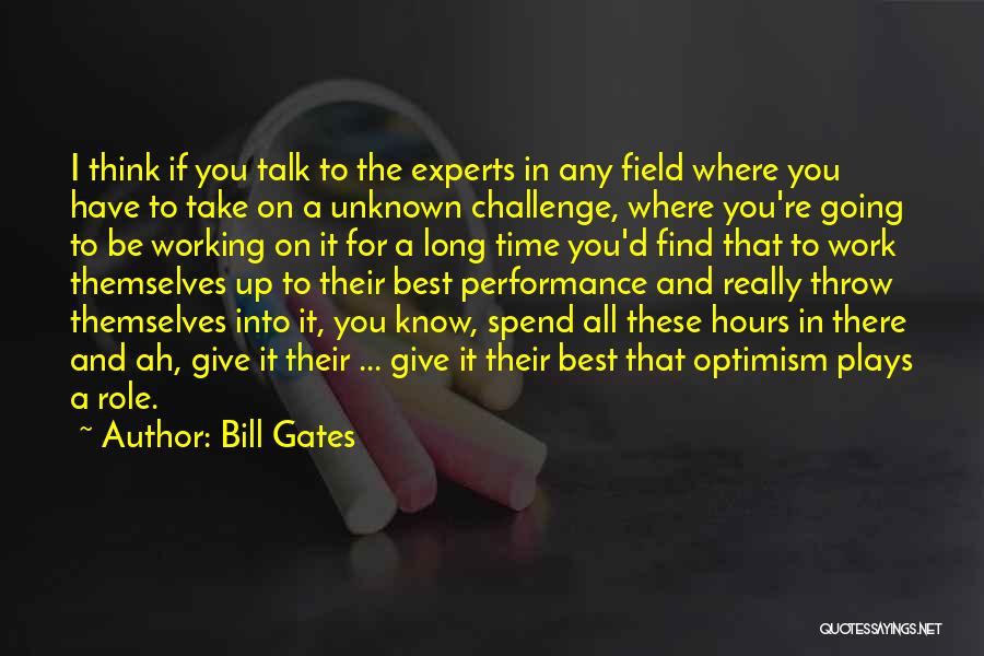 Going Into The Unknown Quotes By Bill Gates