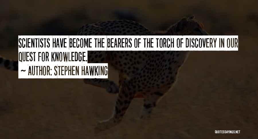 Going On A Quest Quotes By Stephen Hawking