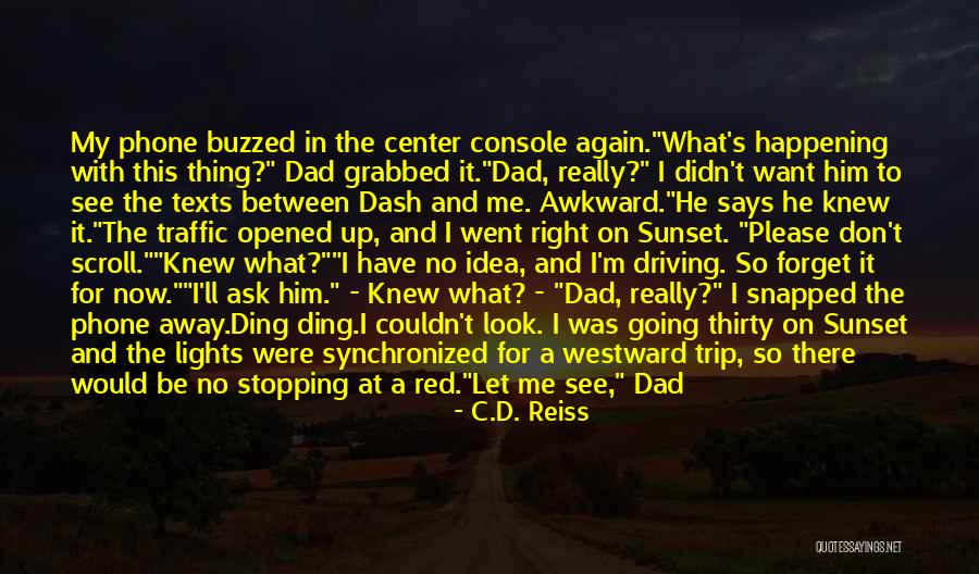 Going On A Trip Funny Quotes By C.D. Reiss